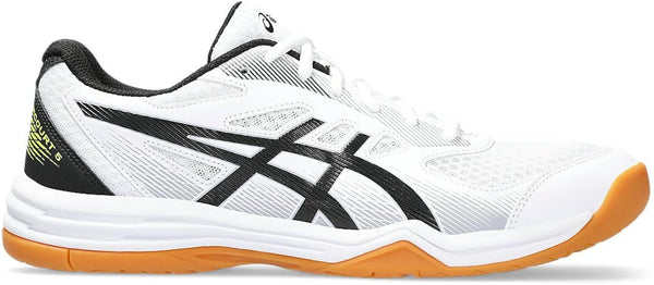 Asics Men Upcourt 5 White / Safety Yellow