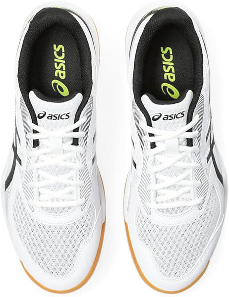 Asics Men Upcourt 5 White / Safety Yellow