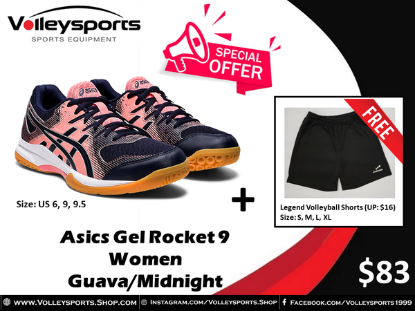 Asics gel shop rocket 9 xxl